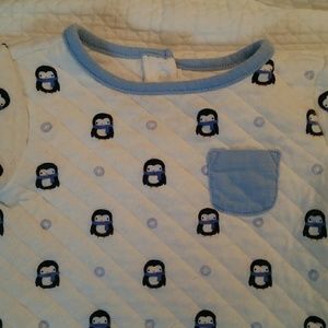Penguin winter onesie longlseeve